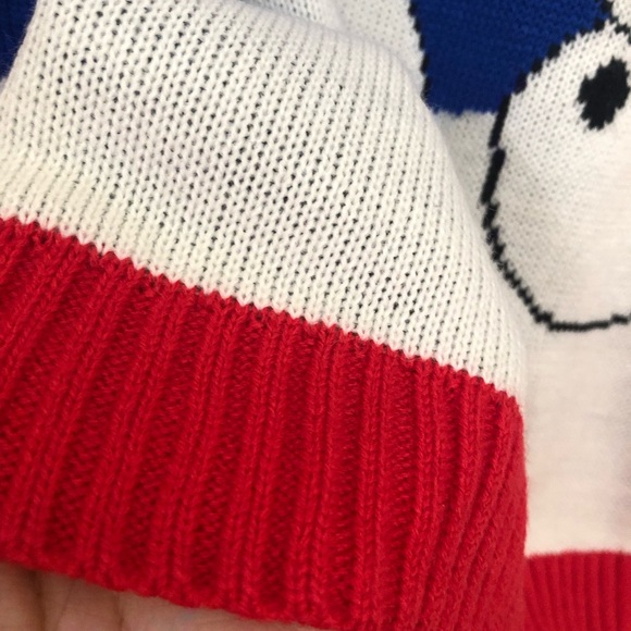 IT'S OUR TIME Girls Holiday Christmas Sweater Snowman Love NWT $40 - Picture 7 of 13